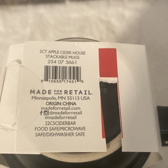 Target BP 2022 Apple Cider House Stacked Mugs - Picture 3 of 8